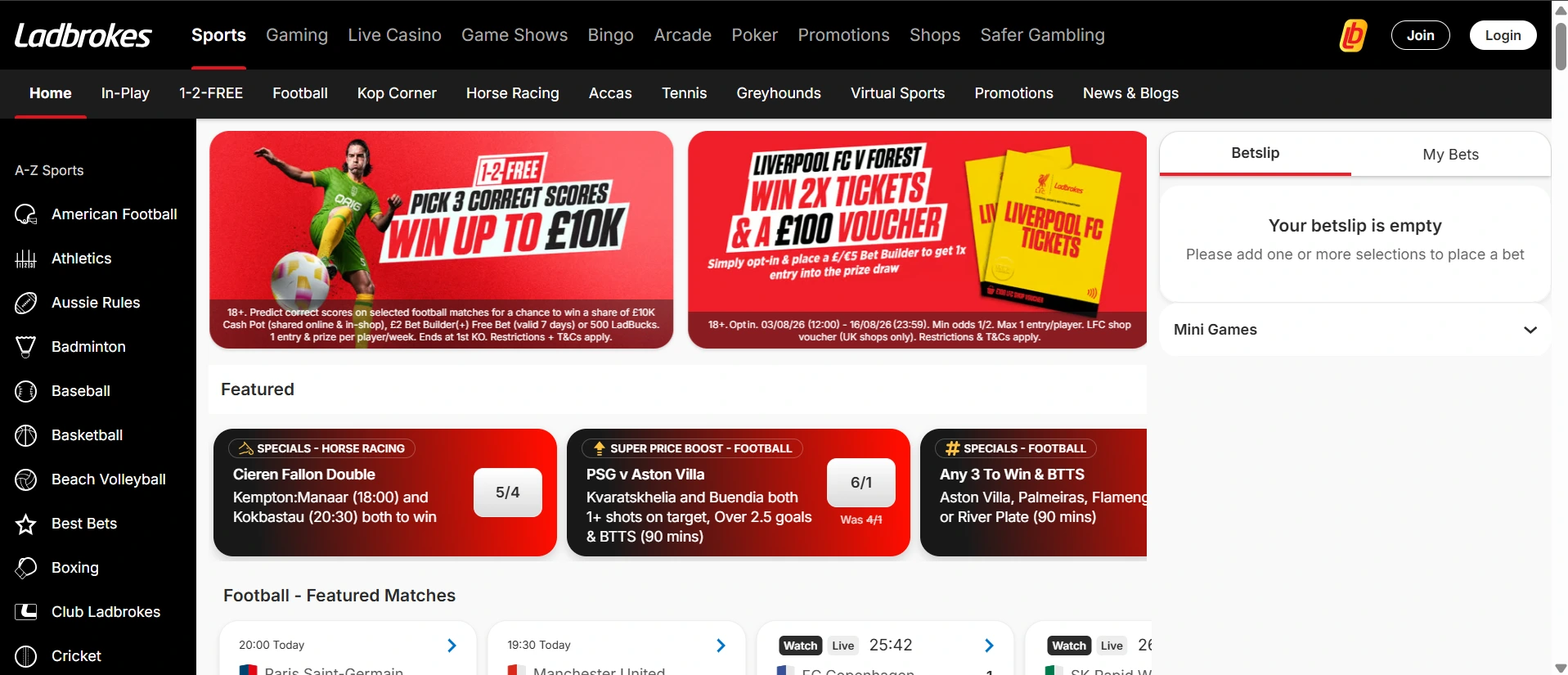 Ladbrokes bookmaker